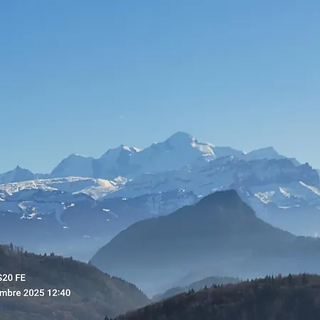 Appartement Vue Exceptionnelle Sur Les Alpes Onnion